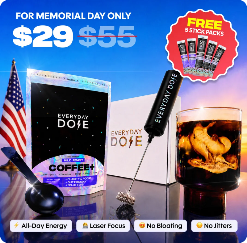 Coffee+ Mild Roast Starter Kit (30 Servings) - Lite Roast